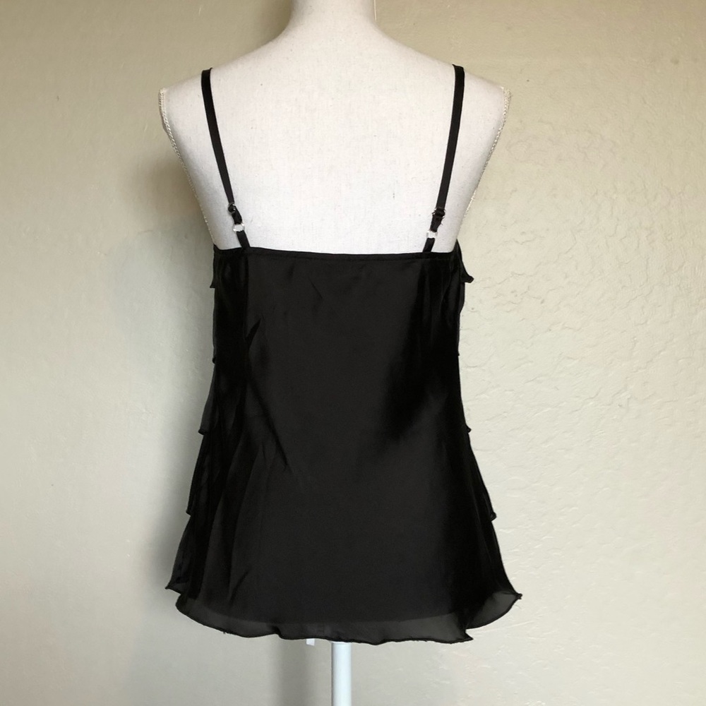 A. BYER Satin Ruffle Tank - Picture 4 of 4